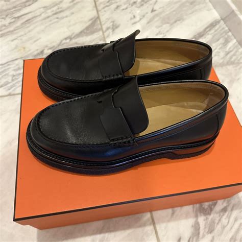 hermes mens moccasins|hermes summer slippers.